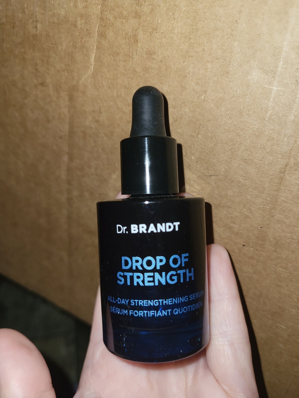 Dr. Brandt Drop of Strength Serum - Black and Blue